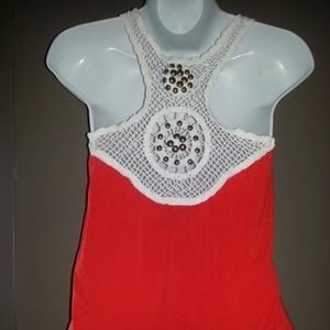 NWT VaVa by Joy Han Orange Tami tank XS